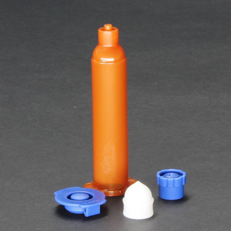 AccuDose Syringe Barrel Kit 10cc Amber (Box of 500)