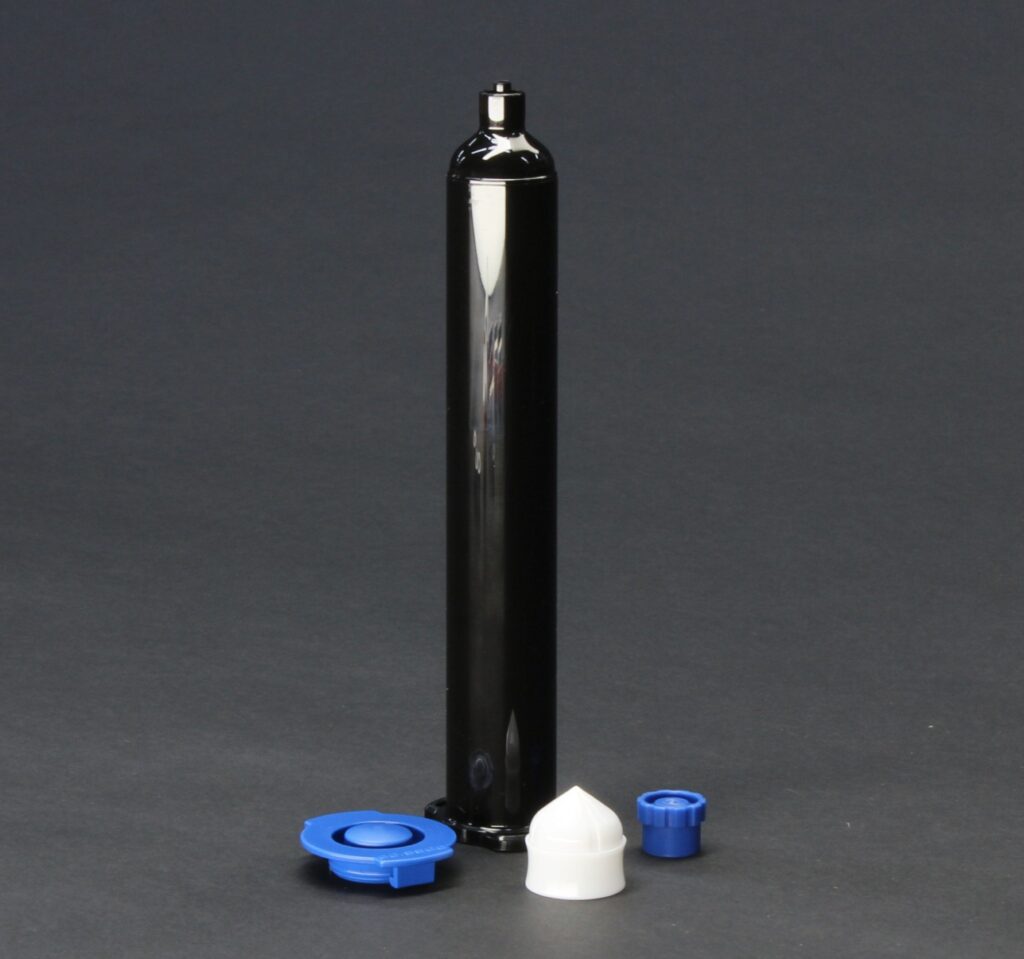 AccuDose Syringe Barrel Kit 55cc Black (Box of 500)