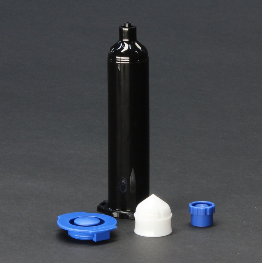 AccuDose Syringe Barrel Kit 30cc Black (Box of 500)