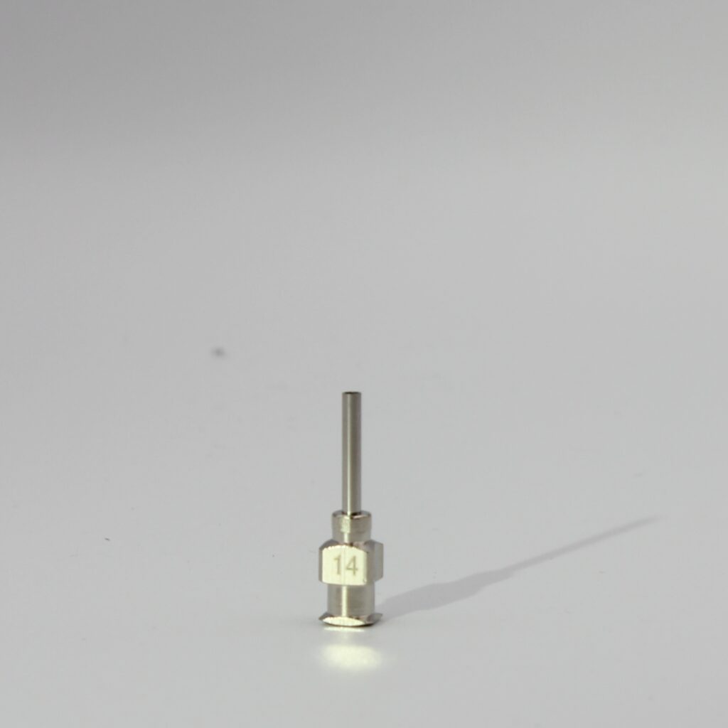 Precision Metal Tips 14G L13mm ID1.64  (Box of 12)