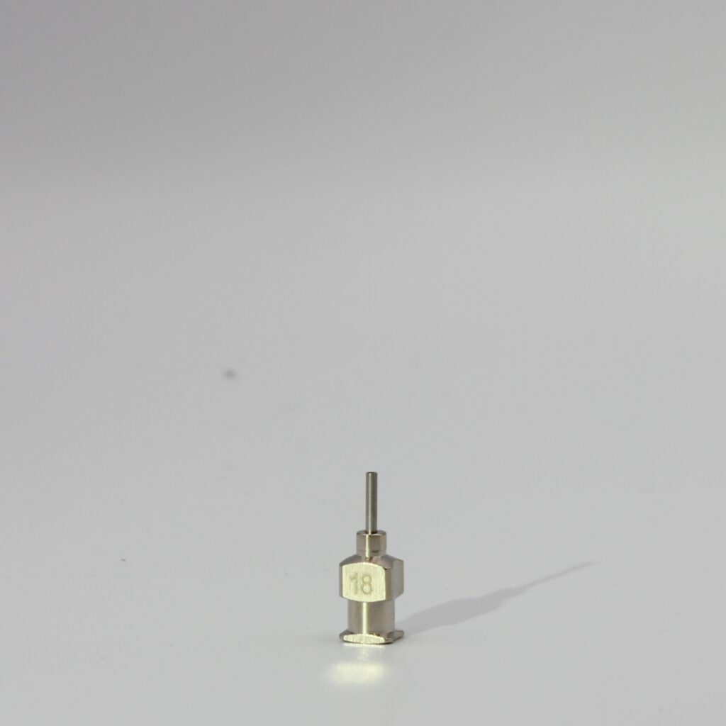 Precision Metal Tips 18G L6mm ID0.92  (Box of 12)