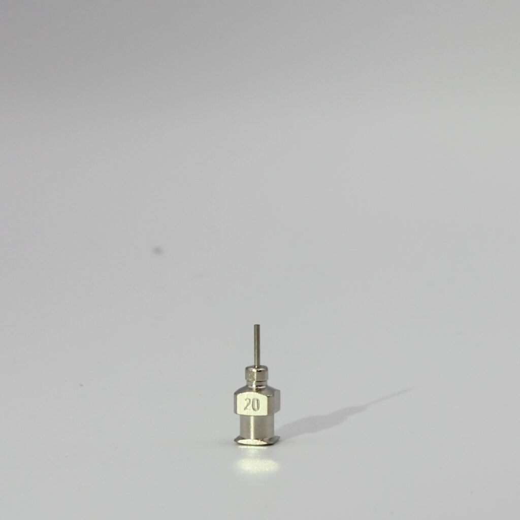 Precision Metal Tips 20G L6mm ID0.61  (Box of 12)