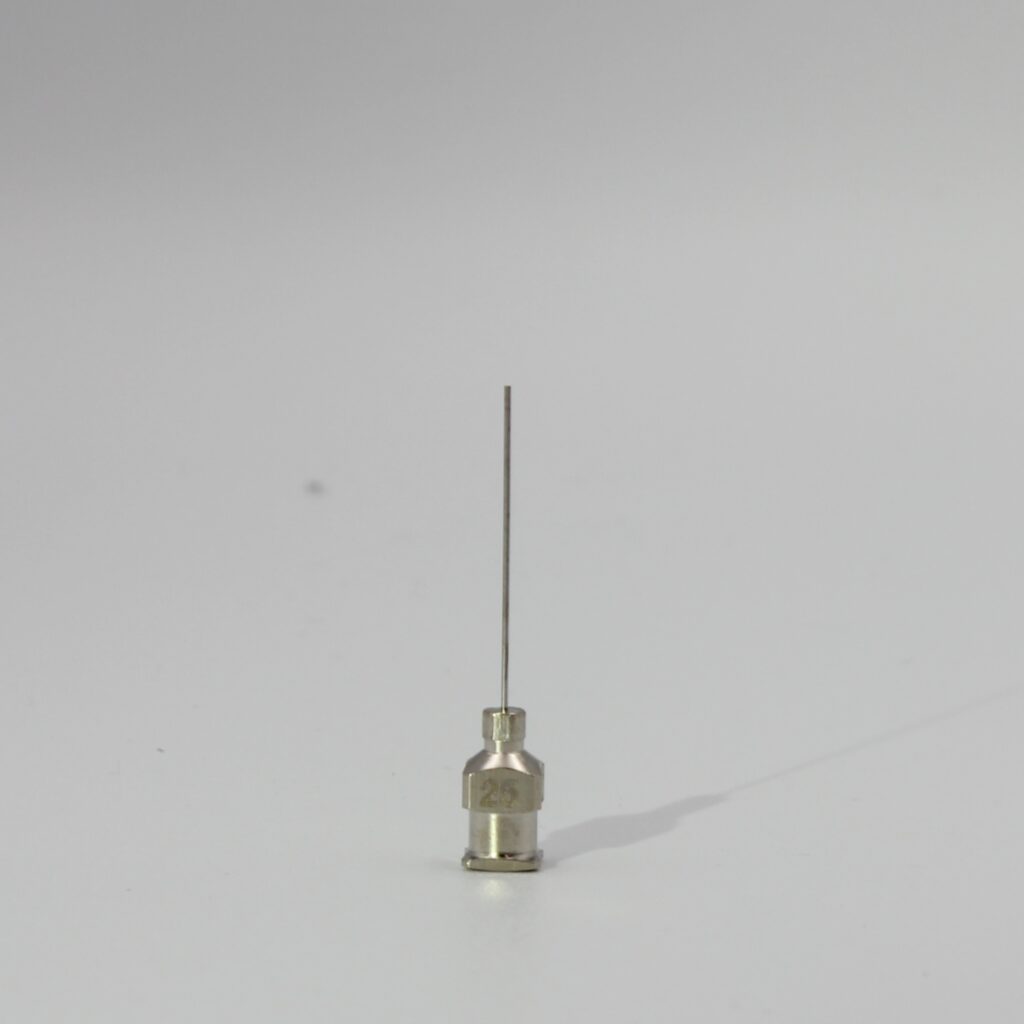 Precision Metal Tips 25G L25mm ID0.26  (Box of 12)