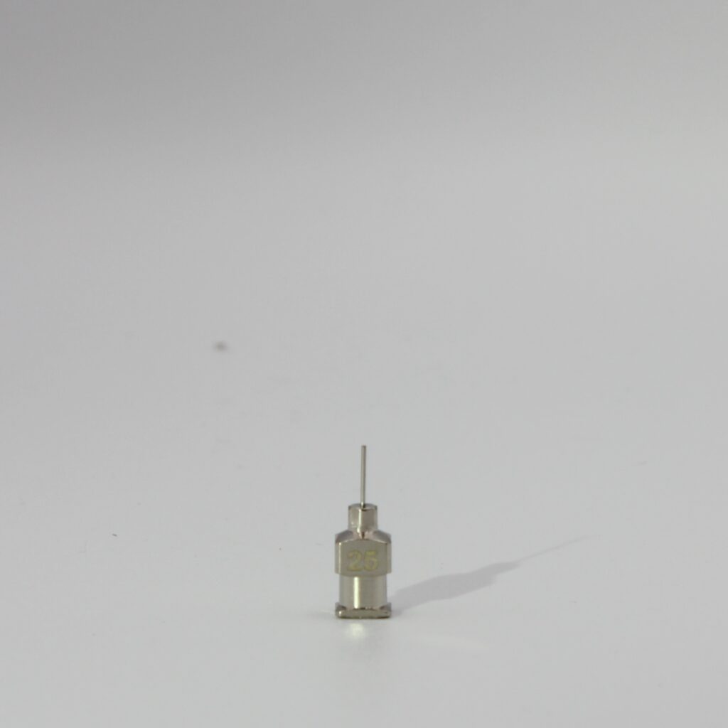 Precision Metal Tips 25G L6mm ID0.26  (Box of 12)