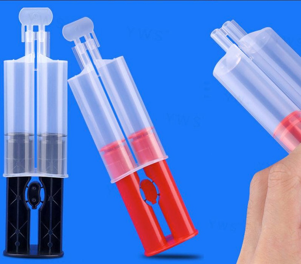 AccuDose 2K Cartridge Kit 25ml 1:1 Single Use with Plunger (Box of 20)