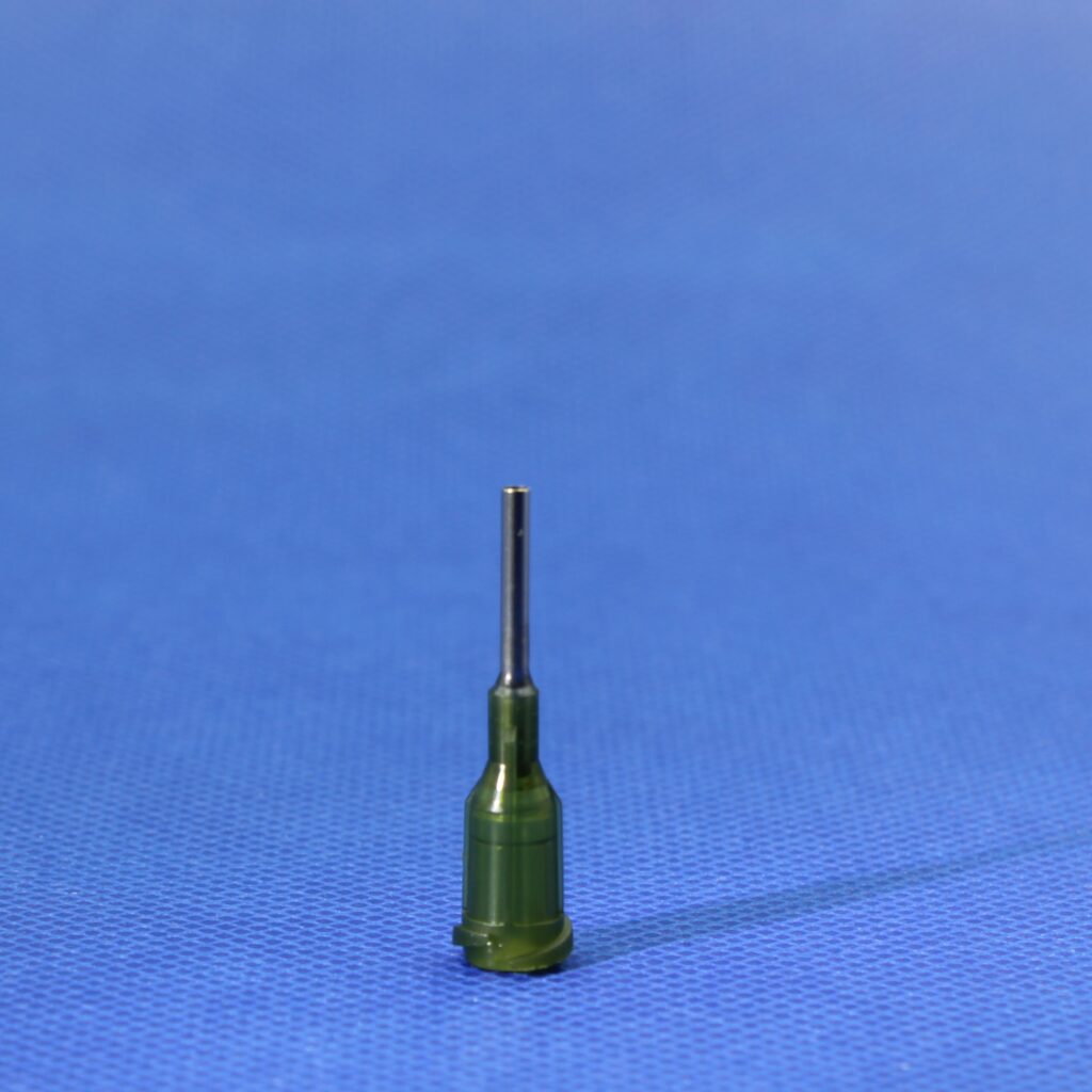 Precision Stainless Steel Tips 14G L13mm ID1.55mm Olive (Box of 50)