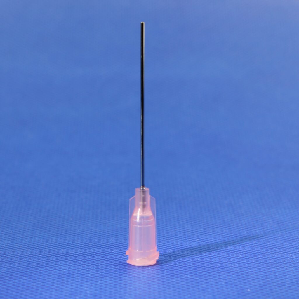 Precision Stainless Steel Tips 20G L38mm ID0.60mm Pink (Box of 50)