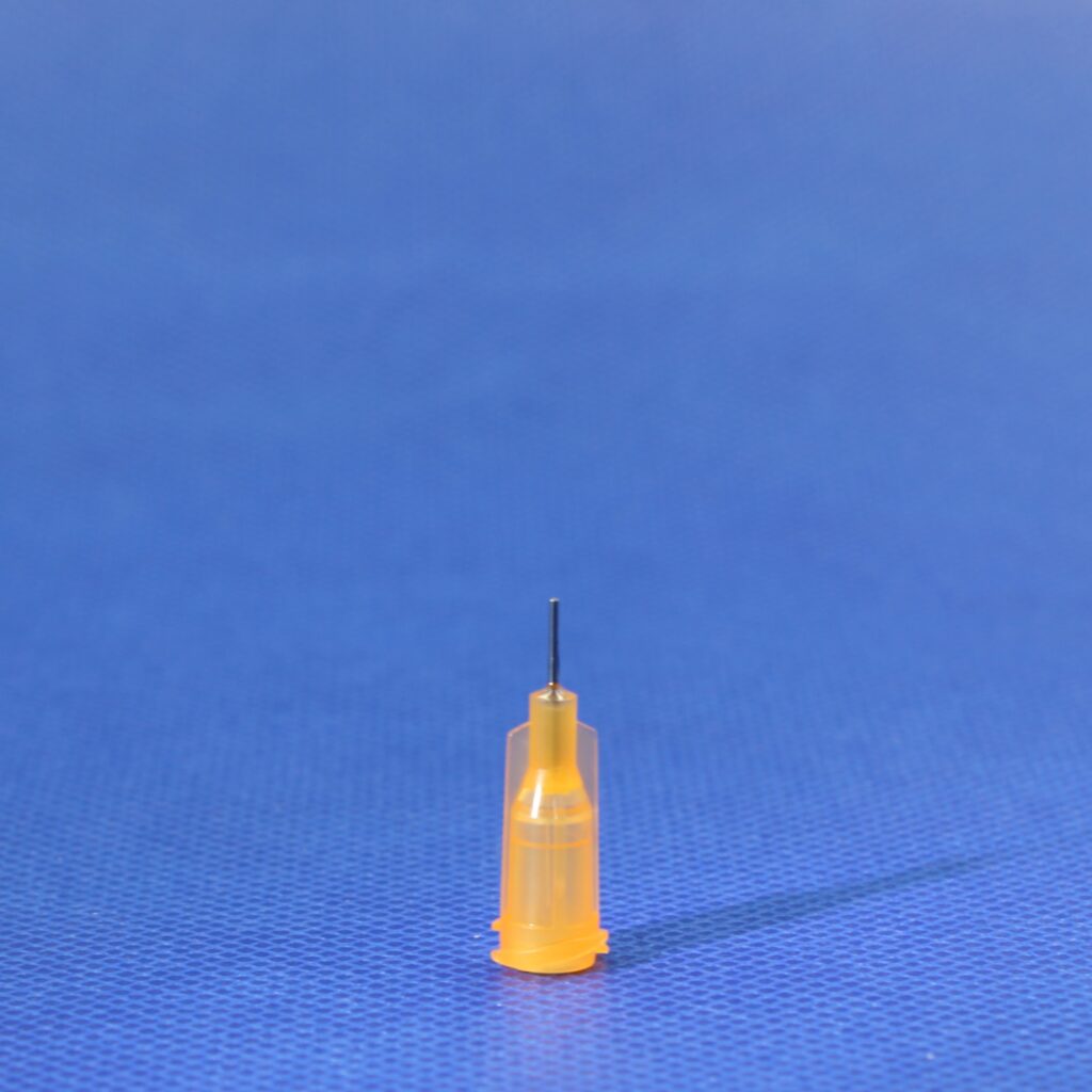 Precision Stainless Steel Tips 23G L6mm ID0.34mm Orange (Box of 50)