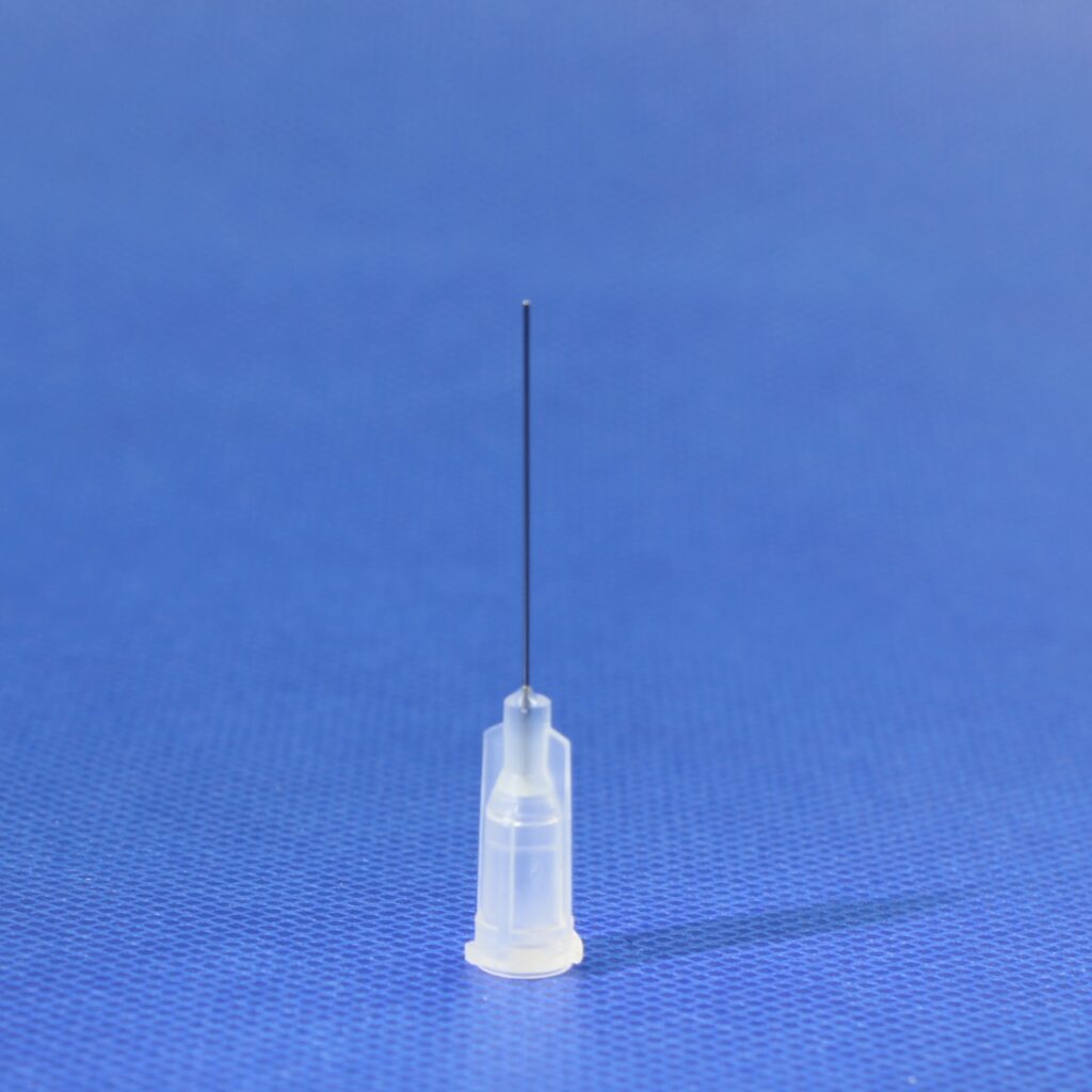 Precision Stainless Steel Tips 27G L25mm ID0.21mm Clear (Box of 1000)