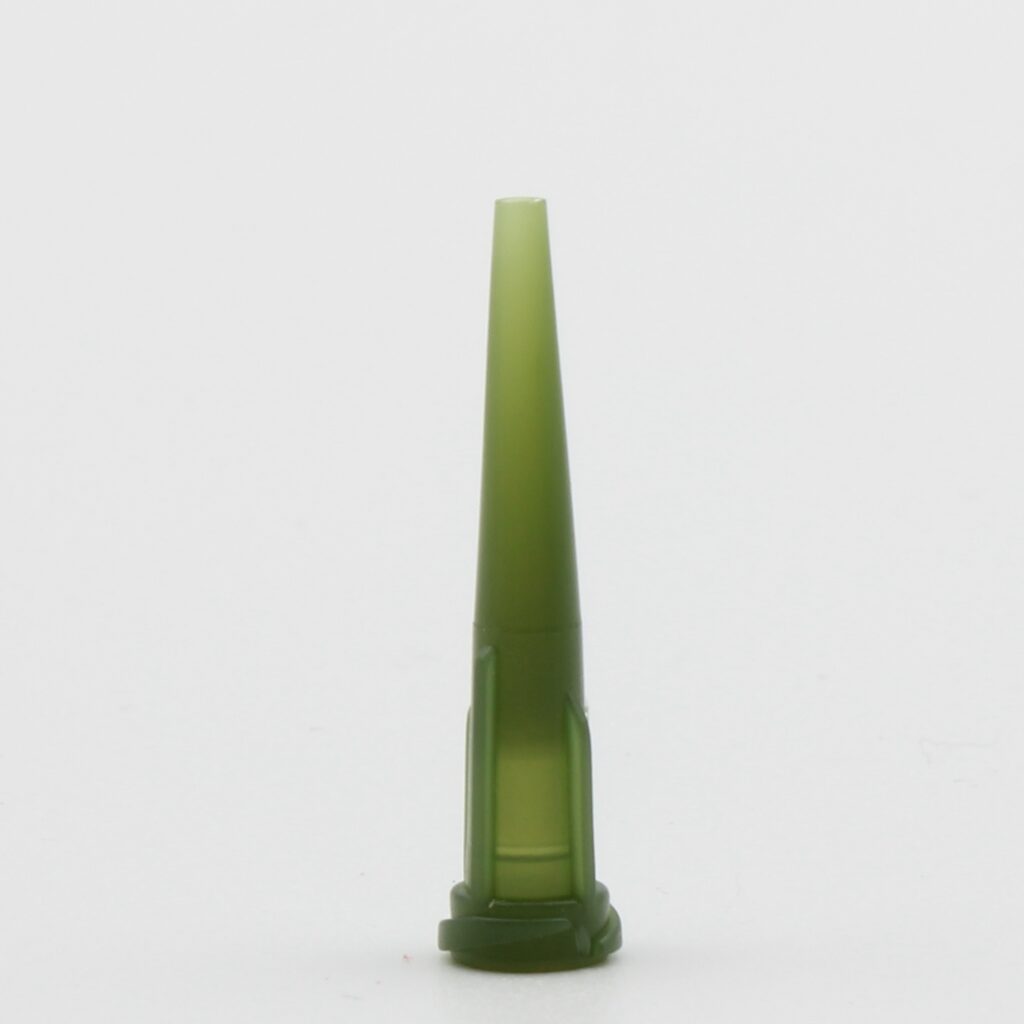 ProFlow Tapered Tips 14G L31.4mm ID1.55mm Olive (Box of 50)