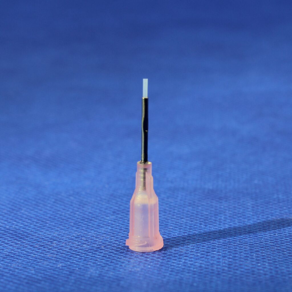 Precision PTFE Lined Tips 25G L6mm ID0.34 Pink (Box of 50)